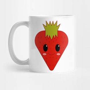 Adorable smiling strawberry Mug